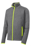 Mens Stretch Contrast Full Zip Mens Contrast Full Zip