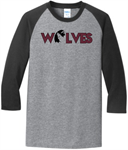 3/4 Sleeve Raglan Tee 3/4 Sleeve Tee