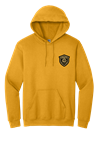 Hooded Sweatshirt with Badge Patch 