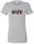 BELLA + CANVAS - Women's Slim Fit Tee Firefighter Wife SCFFD - SCFFD-SS6004 FF WIFE ECO