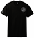 District Men's Tri Blend Shirt  - SM-DLFD-DM130-PRNT-black