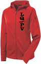 LQPV Split Eagles Full Zip Ladies Fleece Full Zip