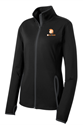 Ladies Stretch Contrast Full Zip One Team Ladies Contrast Full Zip