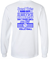 Long Sleeve Tough Girls Volleyball T-shirt - CGBV-2400-TOUGH GIRL