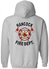 Sport Grey Fire Dept. Hoodie - HF-SM18500 INK