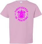 Toddler Firefighter in Training T-shirt Toddler Firefighter in Training T-shirt (Runs 2 sizes Small)